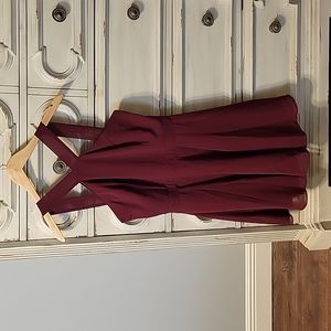 Maroon homecoming dress